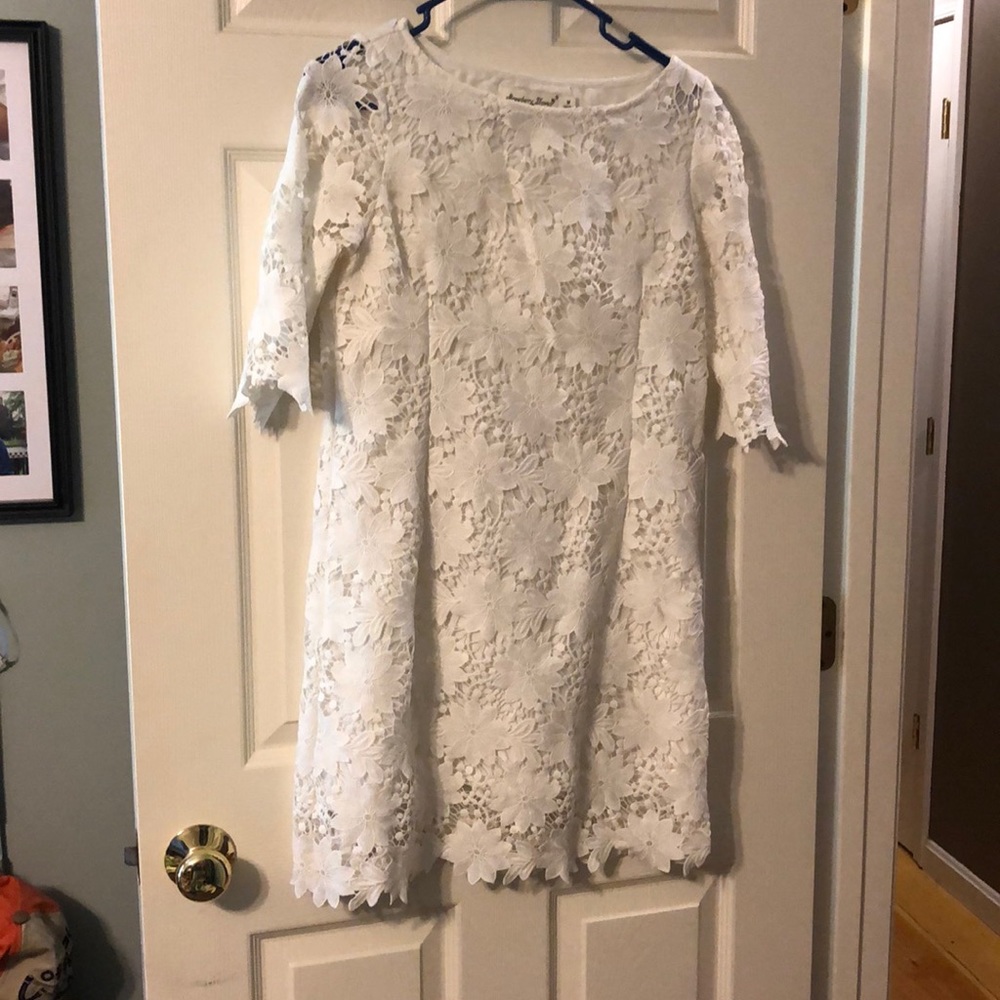 White dress
